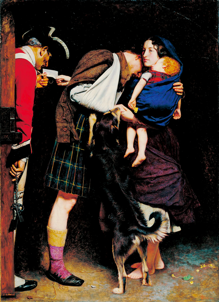  约翰·埃弗里特·米莱斯 John Everett Millais —— 1746年的赦免令